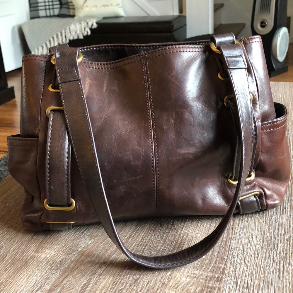 Brown Tignanello Bag